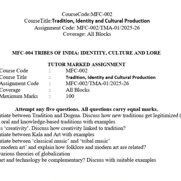 MFC 002 QUESTION PAPER