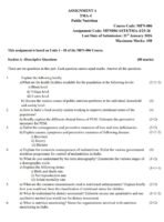MFN 006 IGNOU Solved Assignments 2025-26 (English) PDF Download – IGNOU Galaxy - Image 2