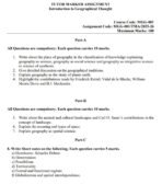 MGG 01 QUESTION PAPER