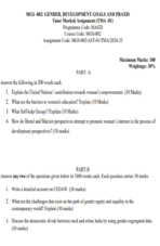 MGS 002 IGNOU Solved Assignments 2024-25 (English) PDF Download – IGNOU Galaxy - Image 2