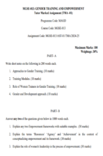 MGSE 013 IGNOU Solved Assignments 2024-25 (English) PDF Download – IGNOU Galaxy - Image 2