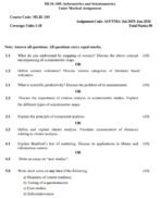 MLIE 105 IGNOU Solved Assignments 2025-26 (English) PDF Download – IGNOU Galaxy - Image 2