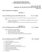 MPC 05 QUESTION PAPER