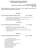 MPCE 021 IGNOU Solved Assignments 2025-26 (English) PDF Download – IGNOU Galaxy - Image 2