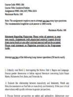 MWG 106 (006) IGNOU Solved Assignments 2024-25 (English) PDF Download – IGNOU Galaxy - Image 2