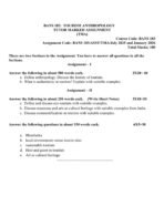 BANS 183 QUESTION PAPER