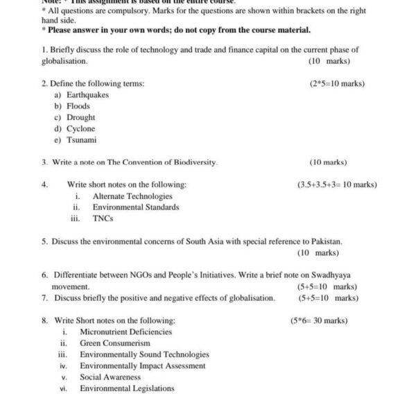 MED-008 IGNOU Assignment