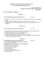 MPC-074 IGNOU Assignment