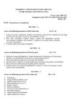 MPC-071 IGNOU Assignment