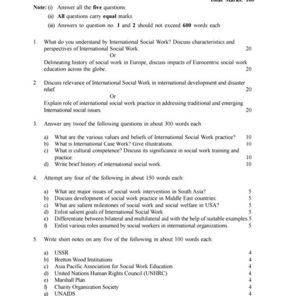 MSWE-007 IGNOU Assignment