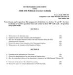 MHI-104 IGNOU Assignment