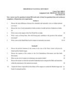 MHI 09 IGNOU Assignment