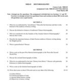 MHI 03 IGNOU Assignment