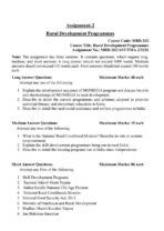 MRD 202 IGNOU Assignment