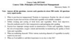 BPVI 002 IGNOU Assignment