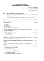 MED 008 IGNOU Assignment