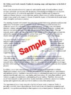 BSW 129 IGNOU Solved Assignment
