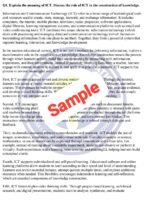 BESE 141 IGNOU Solved Assignment