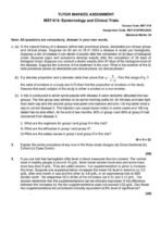 MST 019 IGNOU Assignment