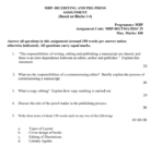 MBP 002 IGNOU Solved Assignments 2024-25 (English) PDF Download – IGNOU Galaxy - Image 2