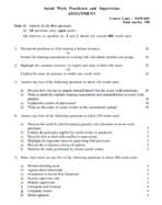 MSW 005 IGNOU Solved Assignments 2024-25 (English) PDF Download – IGNOU Galaxy - Image 2