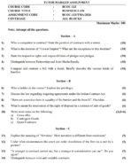 BCOC 133 QUESTION PAPER