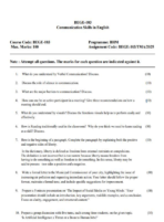 BEGE 103 IGNOU Solved Assignments 2025 (English) PDF Download – IGNOU Galaxy - Image 2