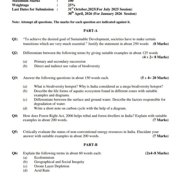 BEVAE 181 QUESTION PAPER