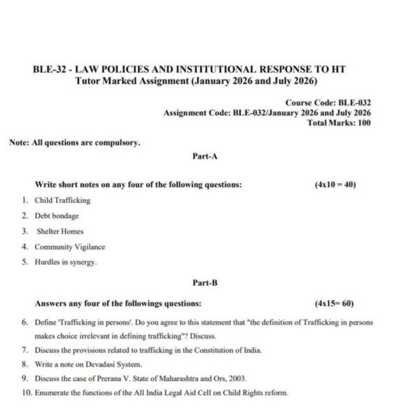 BLE 32 QUESTION PAPER