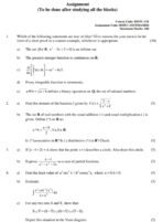 BMTC 131 QUESTION PAPER