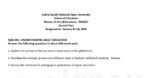 MAE 01 QUESTION PAPER