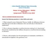 MES 011 IGNOU Solved Assignments 2026 (English) PDF Download – IGNOU Galaxy - Image 2