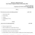 MLE 12 QUESTION PAPER