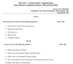 MLE 14 QUESTION PAPER