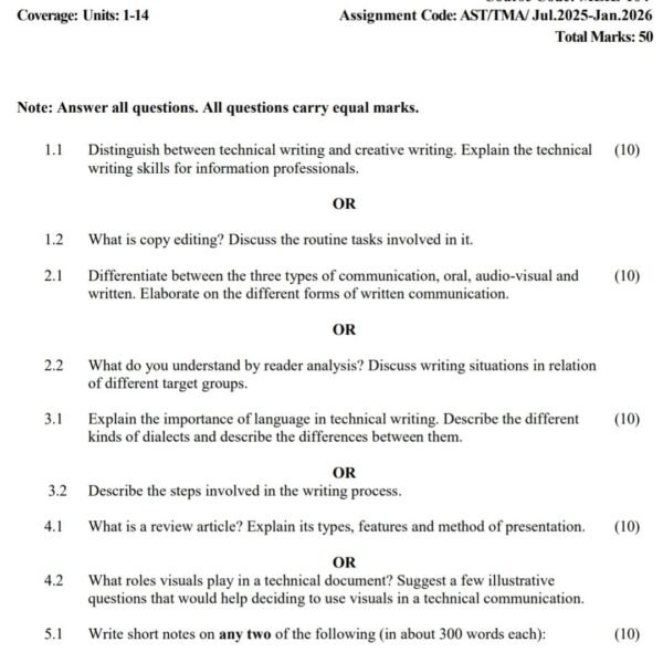 MLIE 104 QUESTION PAPER