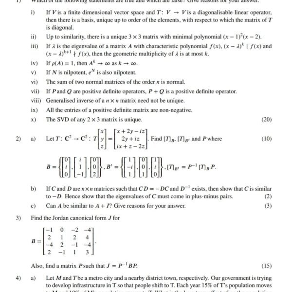 MMT 02 QUESTION PAPER