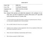 MMPC 019 IGNOU Assignment