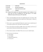 MMPO 003 IGNOU Assignment