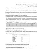 BWA 001 IGNOU Assignment