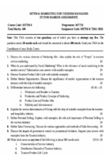 MTTM 6 IGNOU Solved Assignments 2025 (English) PDF Download – IGNOU Galaxy - Image 2