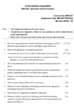 MED 007 IGNOU Solved Assignments 2025 (English) PDF Download – IGNOU Galaxy - Image 2