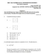 BECC 104 QUESTION PAPERE