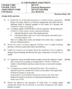 MCO 07 QUESTION PAPER