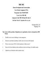 MDC-2 IGNOU Solved Assignments 2024-2025 (ENGLISH) PDF Download – IGNOU Galaxy - Image 2