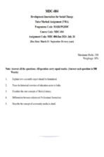 MDC-4 IGNOU Solved Assignments 2024-2025 (ENGLISH) PDF Download – IGNOU Galaxy - Image 2