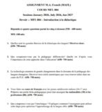 MFL 4 QUESTION PAPER