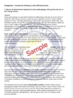 BANE 147 SOLVE ASSIGNMENT