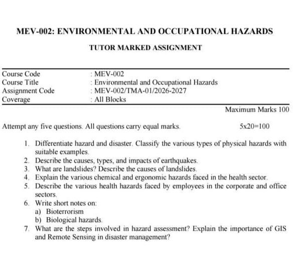 MEV 002 IGNOU Assignment