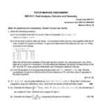 MST 011 IGNOU Assignment