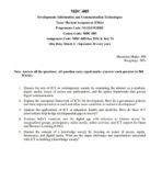 MDC 005 IGNOU Assignment